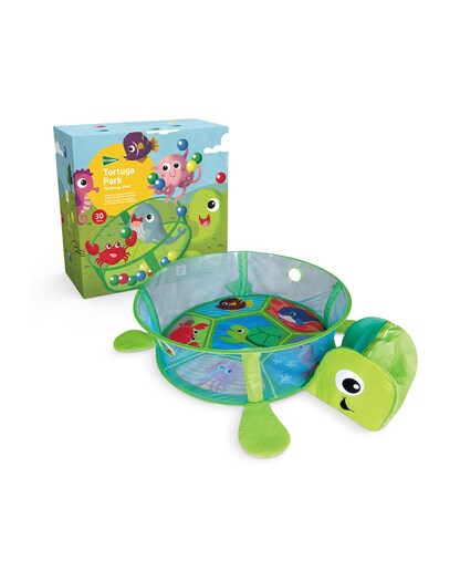 Parque de bolas de colores con 30 bolas Tortuga Park El Corte Inglés