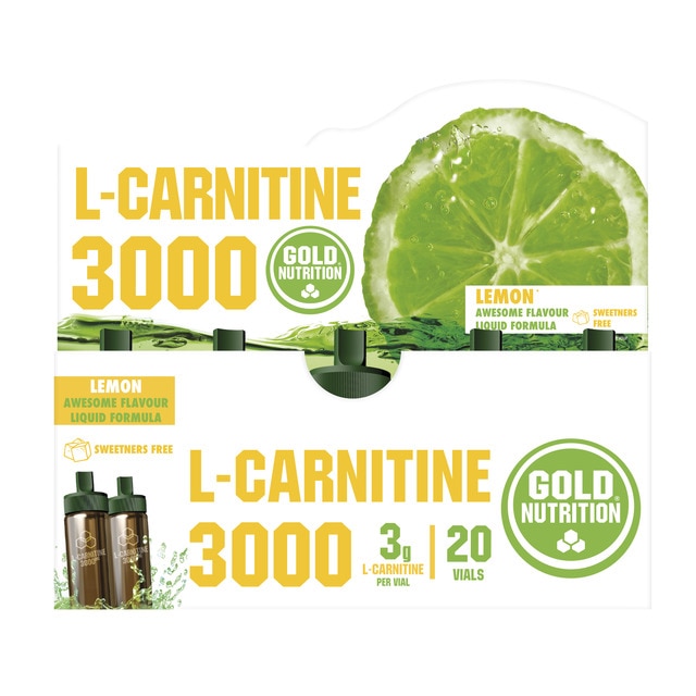 L-Carnitine 3000 Limón 20x10 ml GoldNutrition