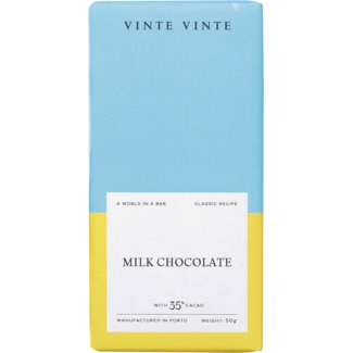 Vinte Vinte Chocolate de Leite 35% Clássico tablete 50 g