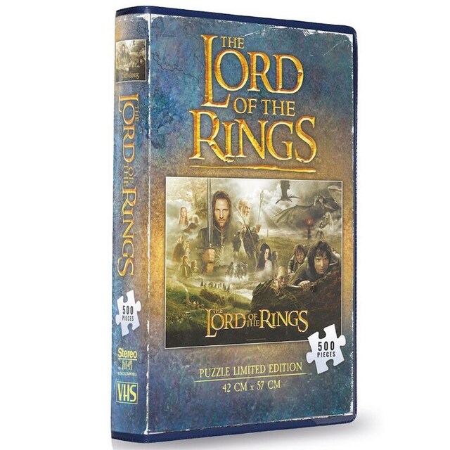 Puzle VHS Señor de los Anillos Edición limitada.