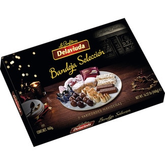 DELAVIUDA Selection of 7 varieties of Christmas sweets case 460 g
