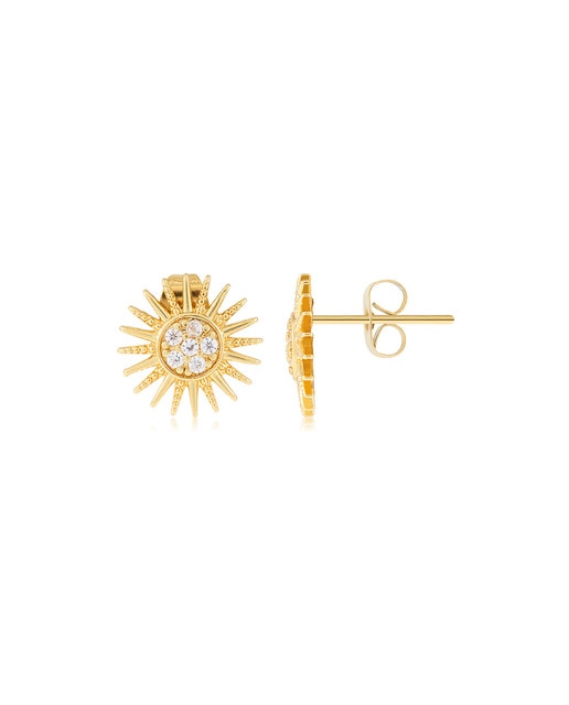 Pendientes Sol Zirconium