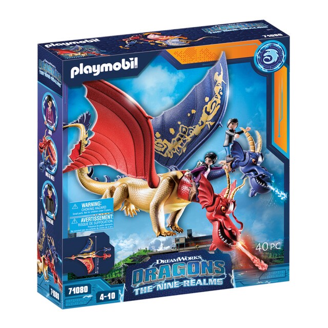 Set dragons Nine Realms Wu Wei Jun Playmobil Dreamworks Dragons Playmobil El Corte Ingles