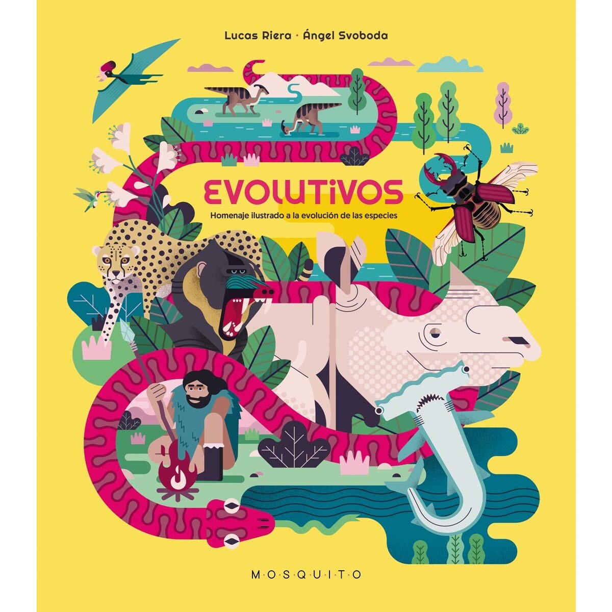 Imagem 0 de Evolutivos: Homenaje ilustrado a la evolución de las especies(Tapa dura)