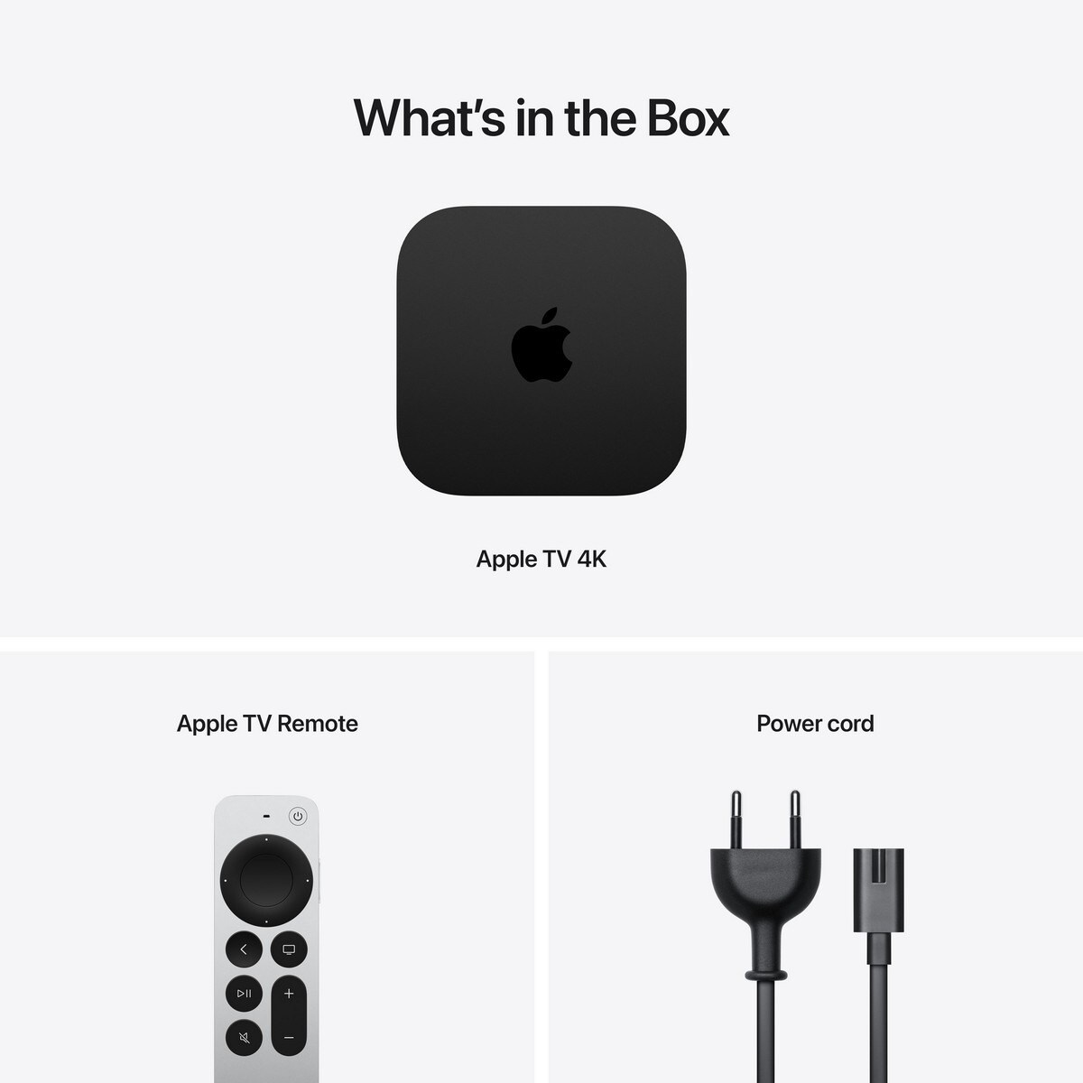 Apple TV 4K (3ª Geração) 64GB Wi-Fi + Apple TV Remote 5