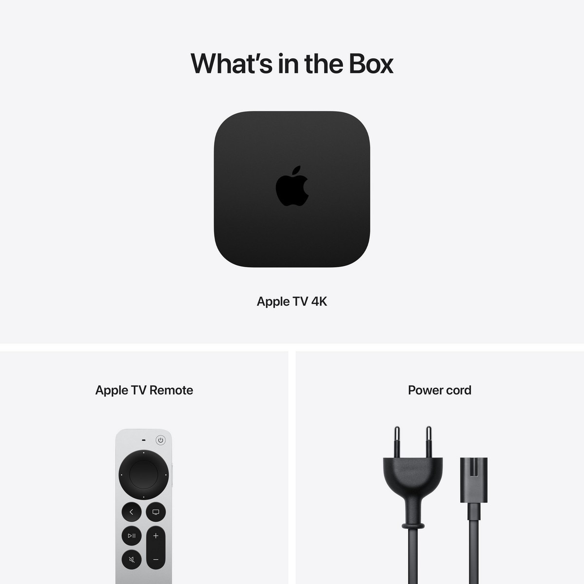 Apple TV 4K (3ª Geração) 128GB Wi-Fi + Ethernet + Apple TV Remote 5