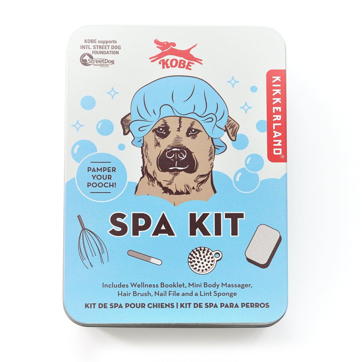 Kikkerland - Kit de Spa para Perros de Kikkerland.