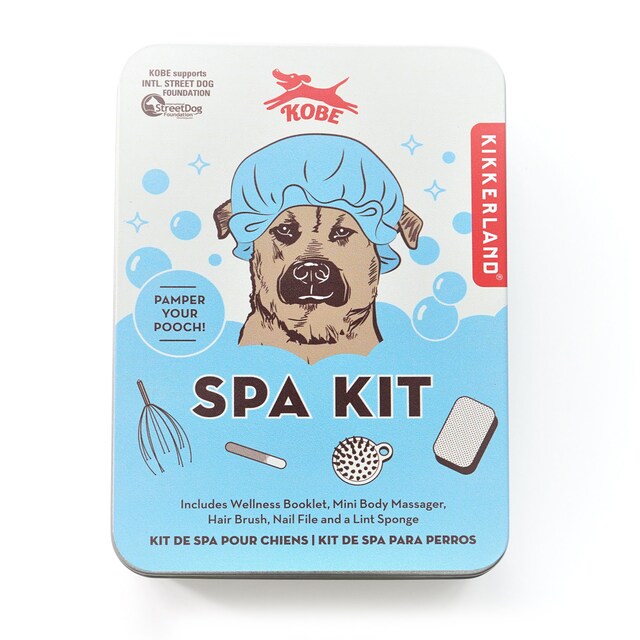 Kit de Spa para Perros de Kikkerland