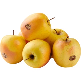 Maçã Golden Perlim Rosada Seleção Peso Aproximado por unidade 240 g
