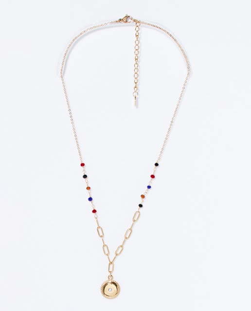 Gargantilla Sol Zirconium Colors Gold
