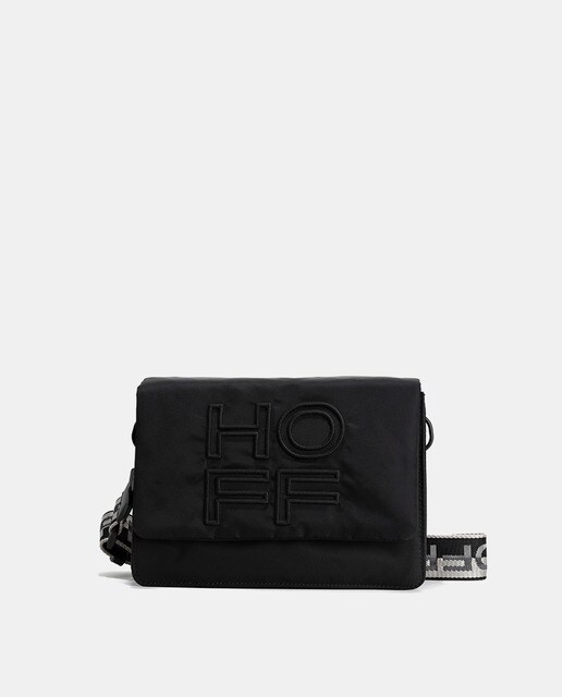 Black crossbody bag with flap and · Women's fashion · El Corte