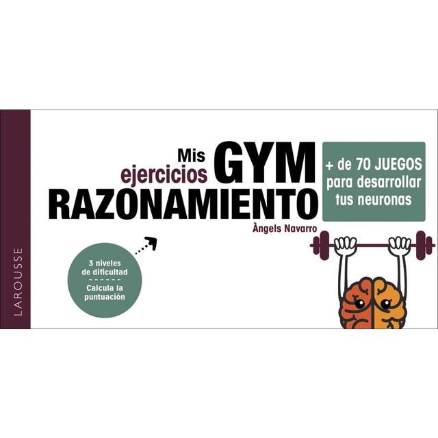 Mis ejercicios GYM RAZONAMIENTO: Más de 70 ejercicios para desarrollar tus neuronas (Tapa blanda)