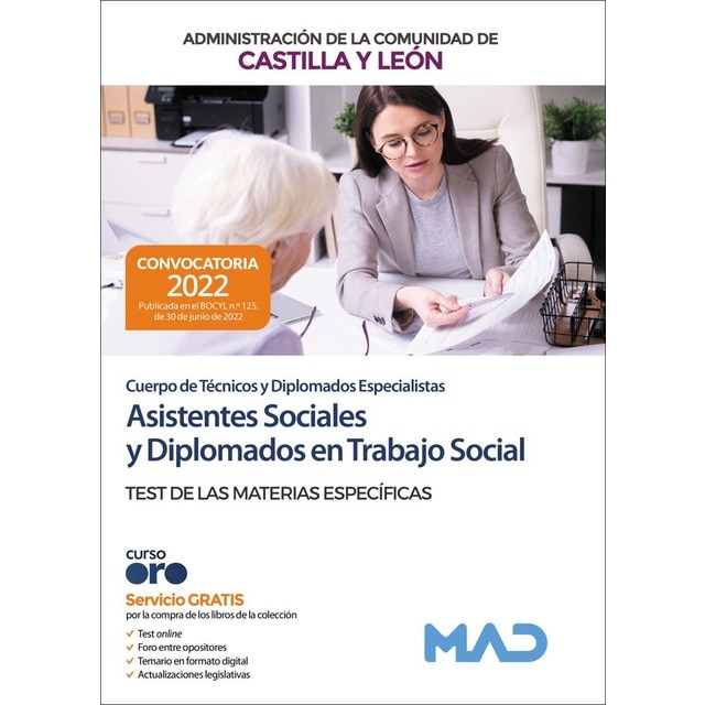 Cuerpo de Técnicos y Diplomados Especialistas (Asistentes Sociales y Diplomados en Trabajo Social) d (Tapa blanda)