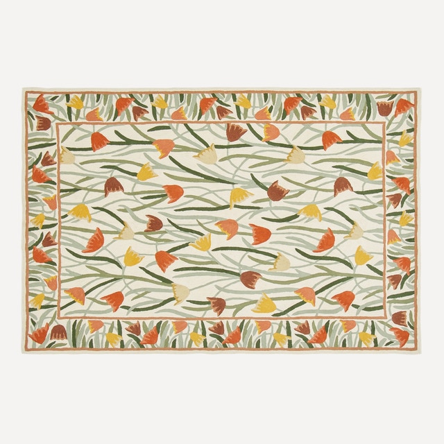 Tapis chaînette fait main Tulip El Corte Inglés