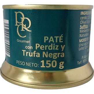 paté con perdiz y trufa negra