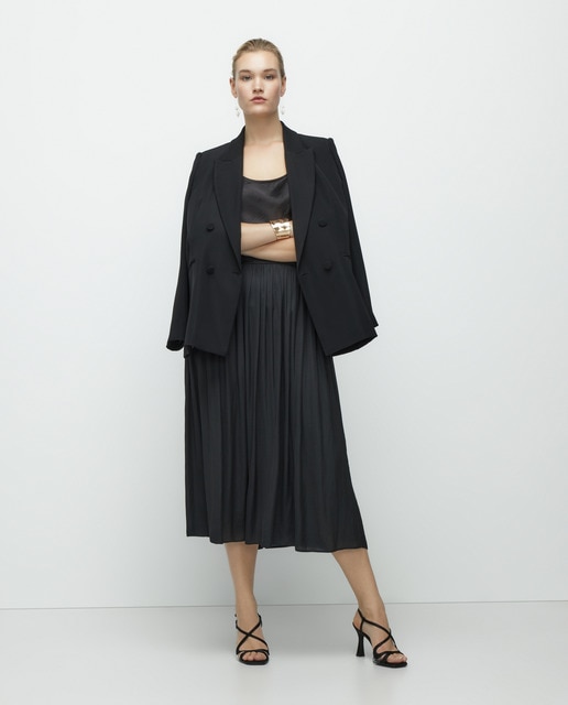 Women'S Plain Midi Skirt · Women'S Fashion · El Corte Inglés