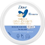 Body Love one cream crema corporal, facial y para manos con ceramida y sérum Schale 250 ml para piel seca