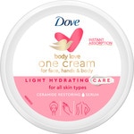 Body Love one cream crema corporal, facial y para manos con ceramida y sérum tarro 250 ml para todo tipo de pieles