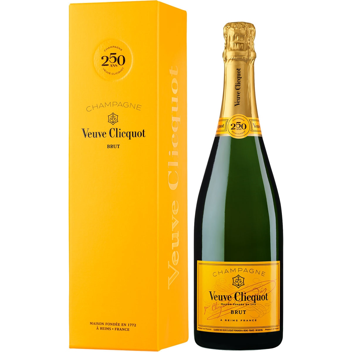 Brut champagne bottle 75 cl · VEUVE CLICQUOT · Supermercado El Corte