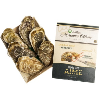 AIME Fine de Claire ostra francesa abrefácil caja 6 unidades
