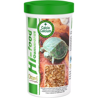 OTTAVI Hi-food Süßwasserschildkrötenfutter Gammaurs Behälter 250 ml