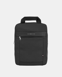Sac à dos en mélange de polyester recyclé noir