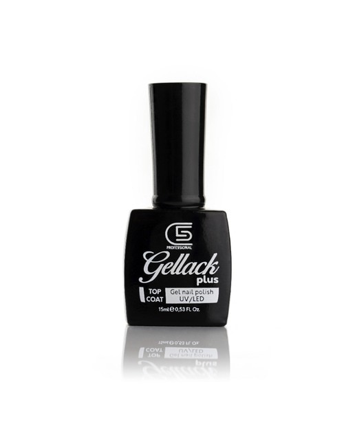 Gellack plus top coat brillo esmalte de uñas gel polish