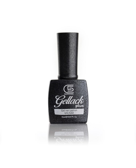 Gellack plus esmalte de uñas semipermanente 812 black metallic