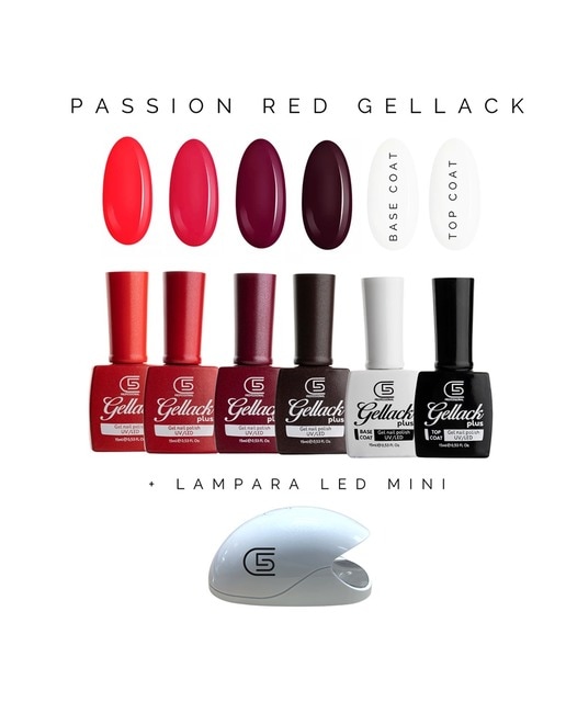 Pack Gellack plus passion red