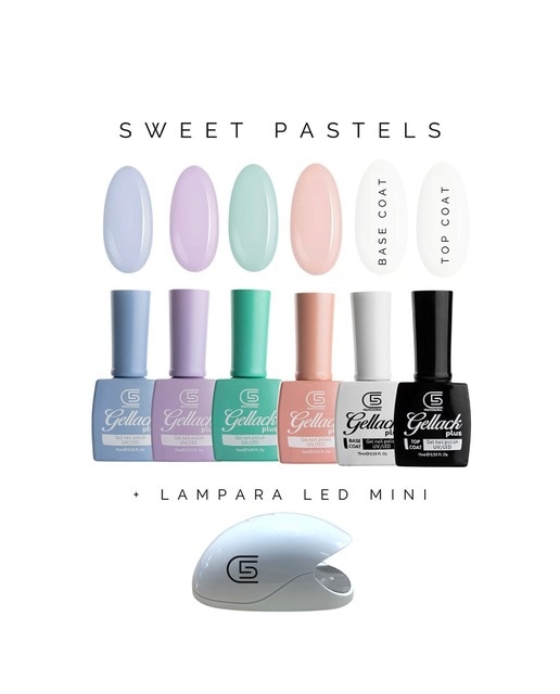 Pack Gellack plus sweet pastels