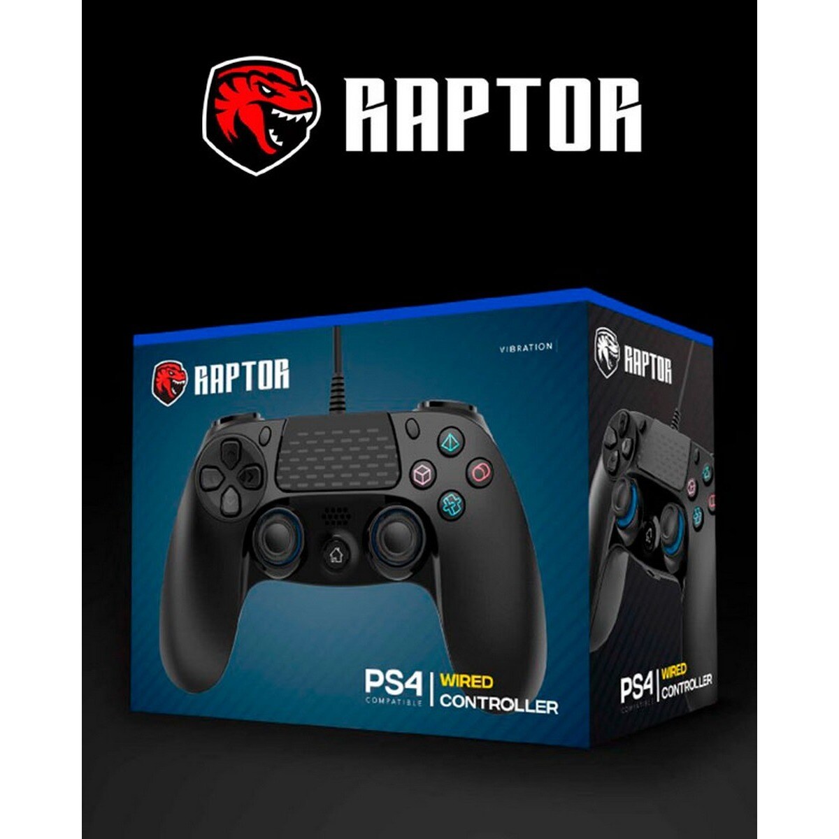 Imagem 0 de Comando com Fio Raptor - PlayStation 4
