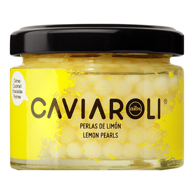 Perles de citron gastronomiques Caviaroli