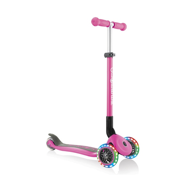 Patinete Primo Lights Deep rosa Globber Globber El Corte Ingles