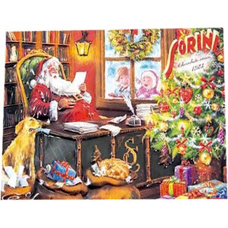 Sorini Bombons Chocolate de Leite Christmas Time lata 185 g