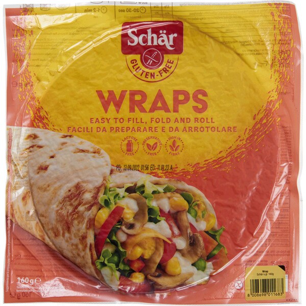 Wrap 2 x 80 g sem Glúten embalagem 160 g · Schar · Supermercado El