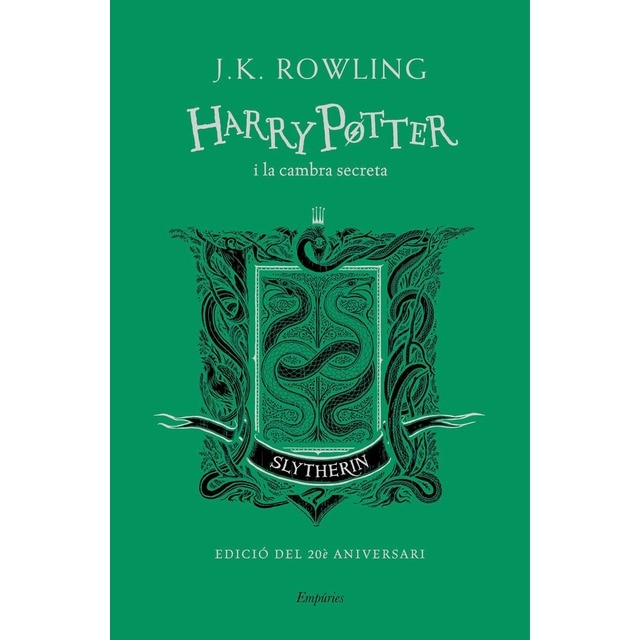 Harry Potter i la cambra secreta (Slytherin): Edició del 20è aniversari (Tapa dura)