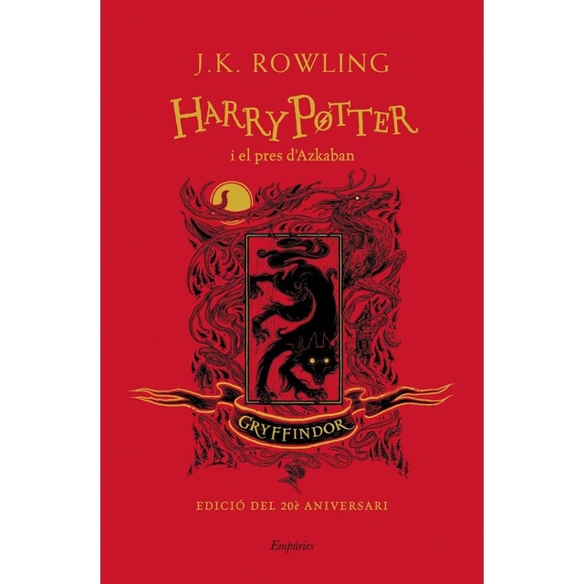 Harry Potter i el pres d'Azkaban (Gryffindor): Edició del 20è Aniversari (Tapa dura)