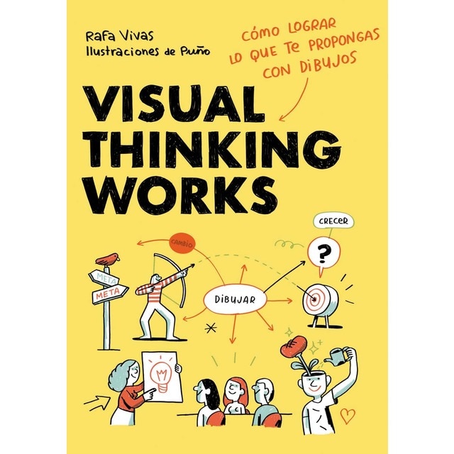 Visual Thinking Works: Cómo lograr lo que te propongas con dibujos  (Tapa blanda con solapas)