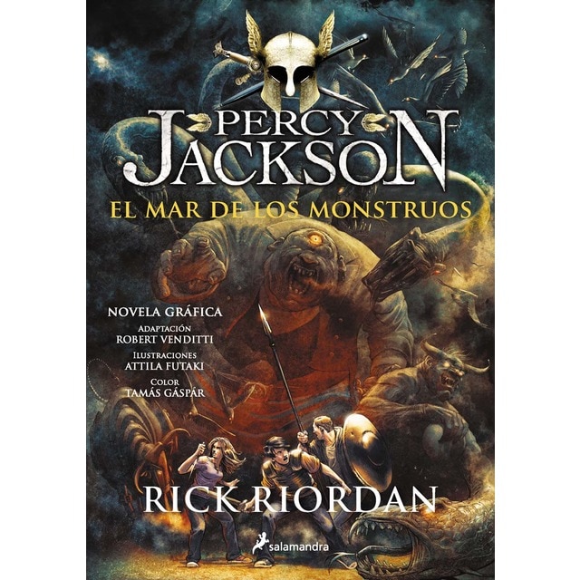 El mar de los monstruos (Percy Jackson y los dioses del Olimpo [novela gráfica] 2): Percy jackson y los dioses del olimpo ii (Tapa blanda)