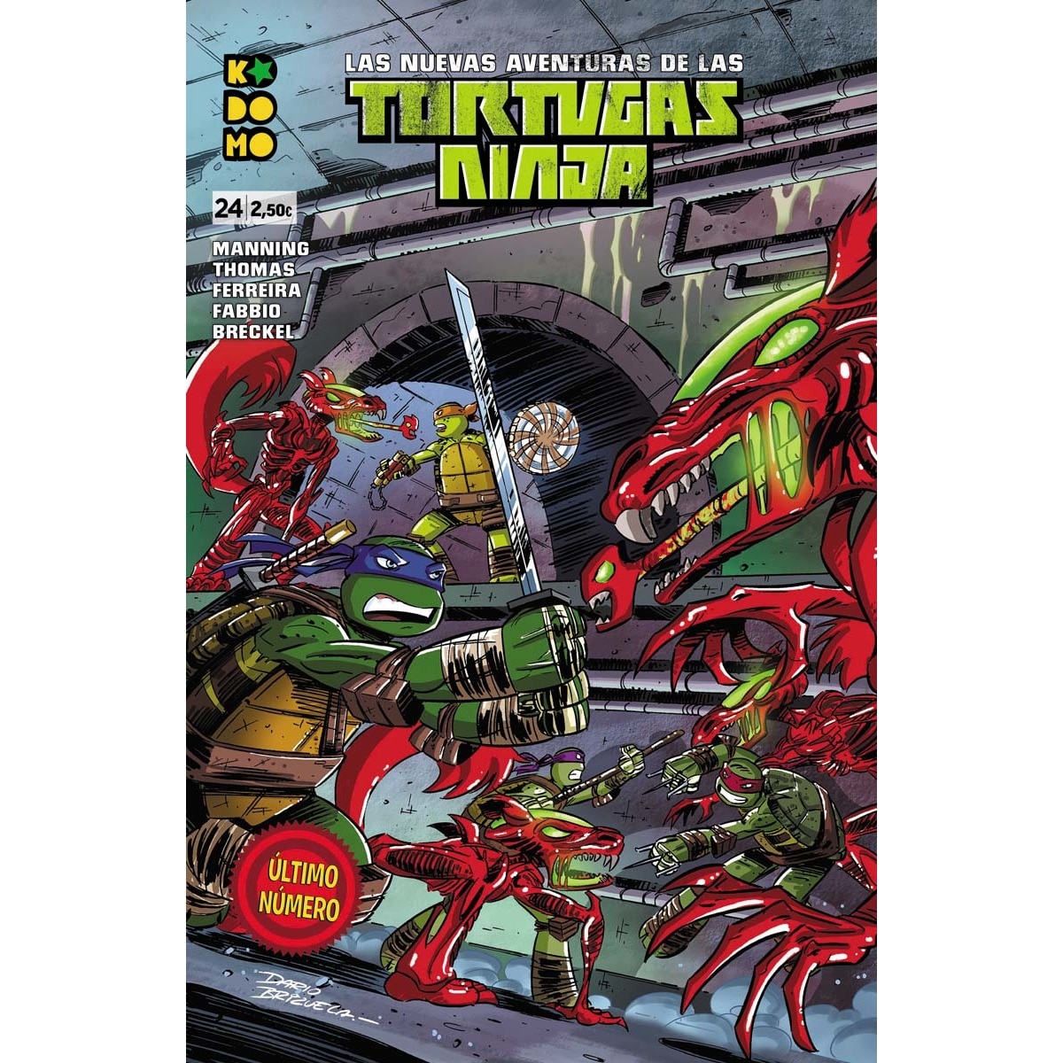 Imagem 0 de Las nuevas aventuras de las Tortugas Ninja núm. 24 (Capa mole)
