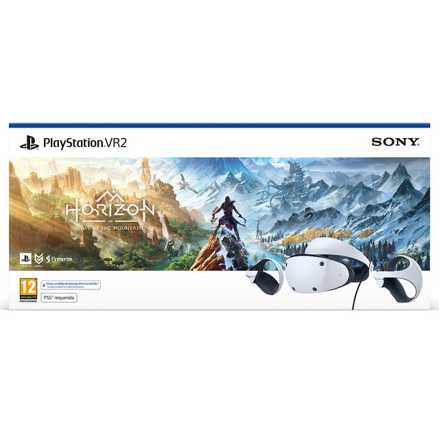 Gafas realidad virtual PlayStation VR2 que incluye el juego Horizon Call of The Mountain (Reacondicionado Grado B).
