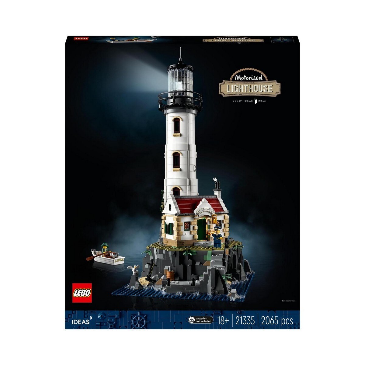 Imagem 0 de O Farol Motorizado Lego Ideas