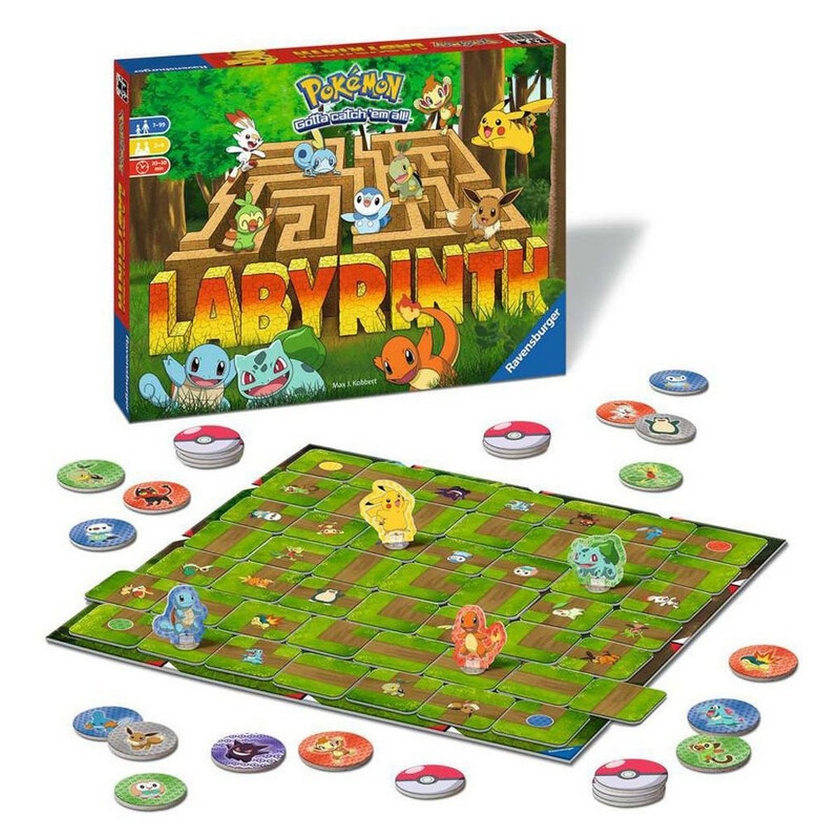 Jogo de Mesa e Estratégia Labirinto Pokémon 2