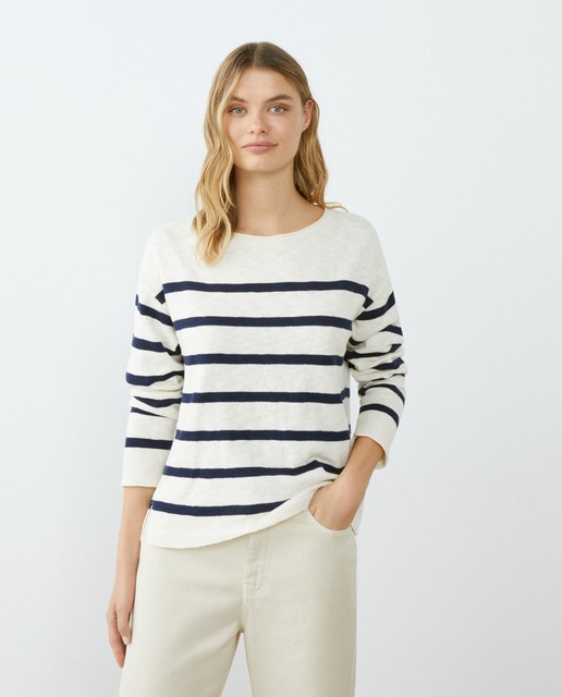 Jersey de rayas de mujer