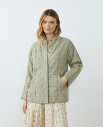 Veste femme matelassée effet délavé