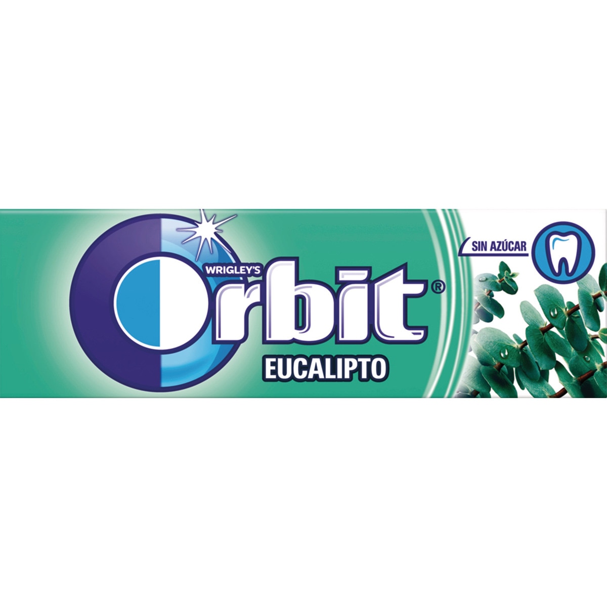 chicles en grageas con sabor a eucalipto sin azúcar