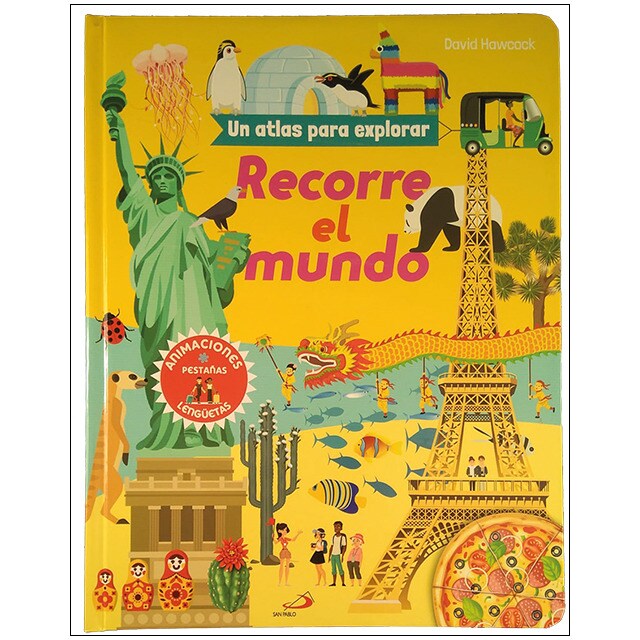 Recorre el mundo: Un atlas para explorar (Tapa dura)