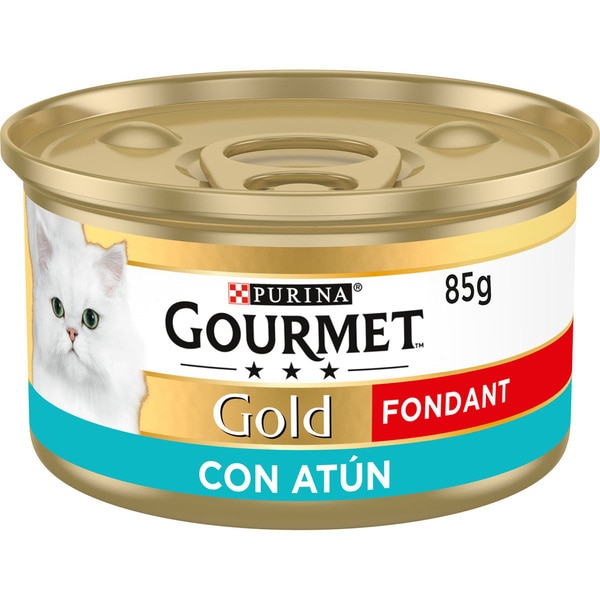 Gold Fondant wet cat food with tuna tin 85 g