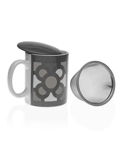 Taza infusion urbana gris