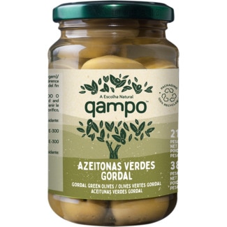 Qampo Azeitonas Verdes Gordal 210 g